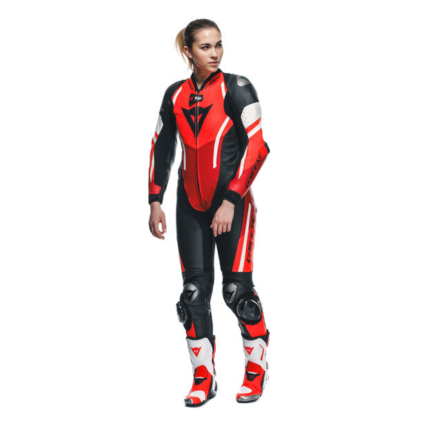 Women One Piece Leather Suit 